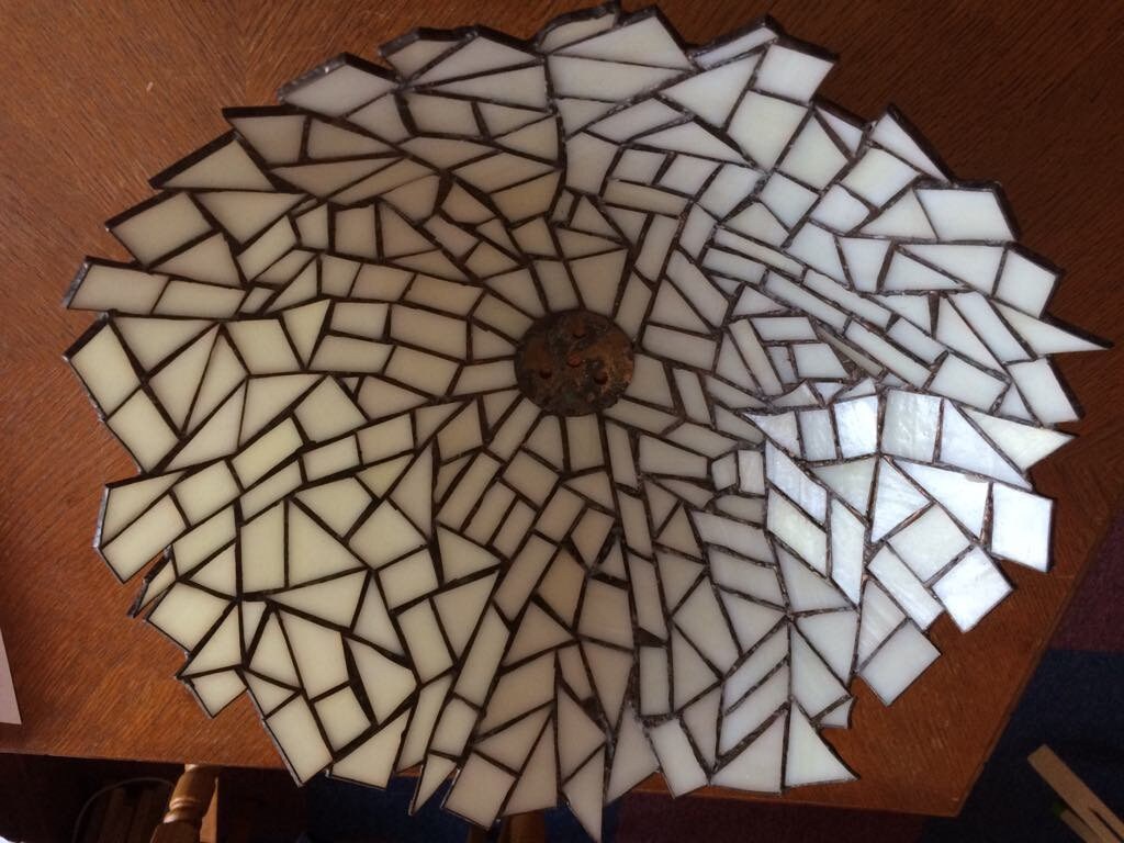 Unique Big Stained Glass lamp shades to order