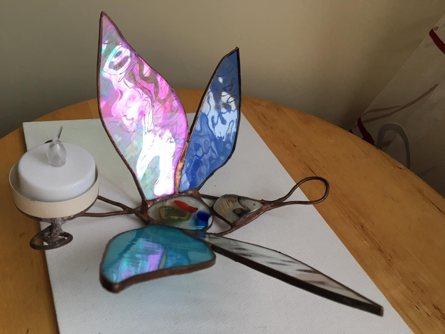 Candle holder butterfly,