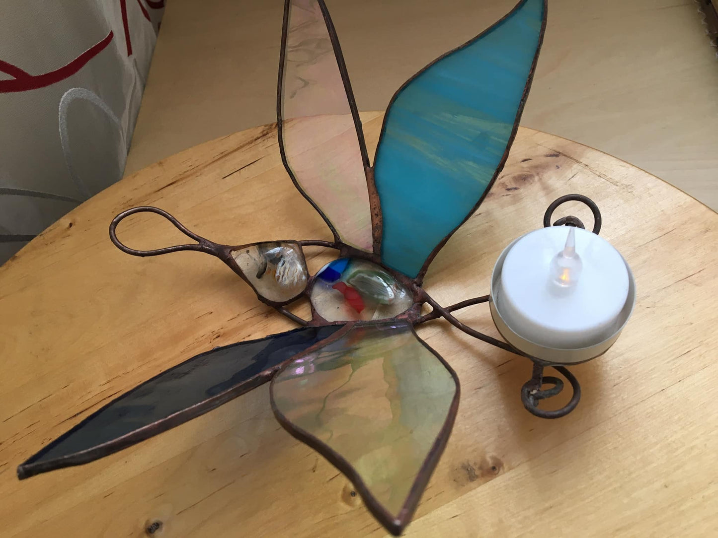 Candle holder butterfly,