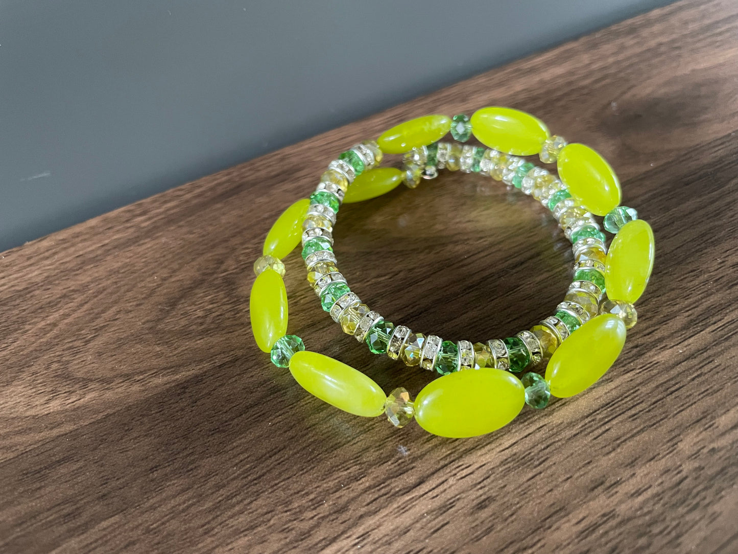 Lime swirl set