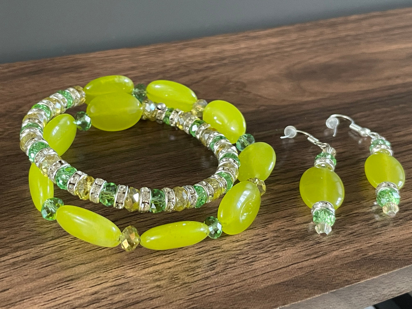 Lime swirl set