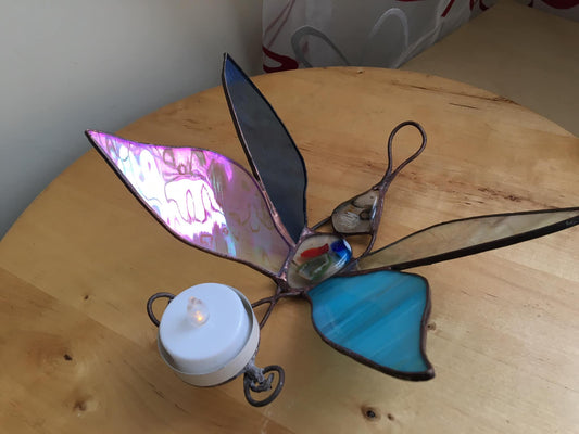 Candle holder butterfly,