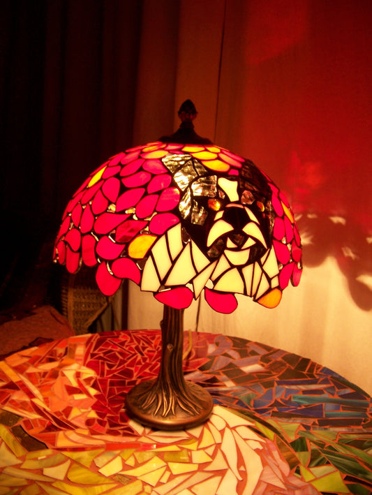 Unique Big Stained Glass lamp shades to order